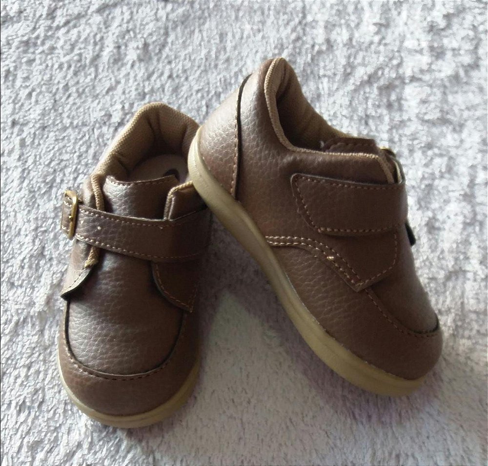 sapato social infantil masculino marrom