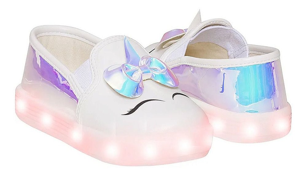 tenis led pimpolho