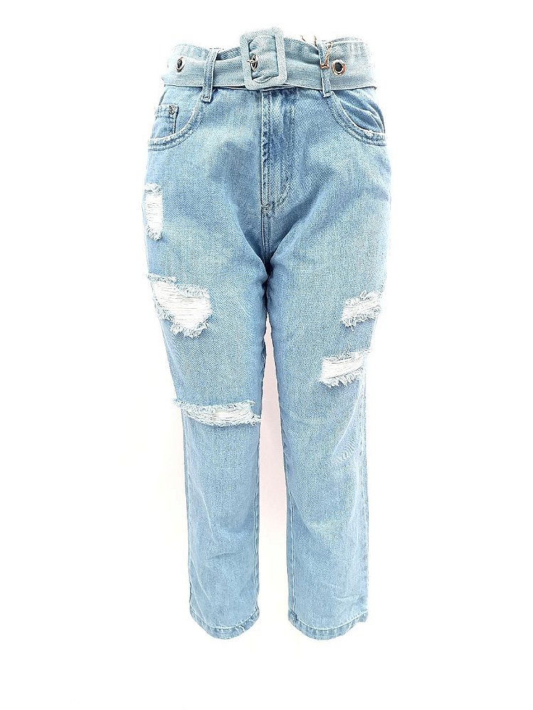 calça mom jeans masculina