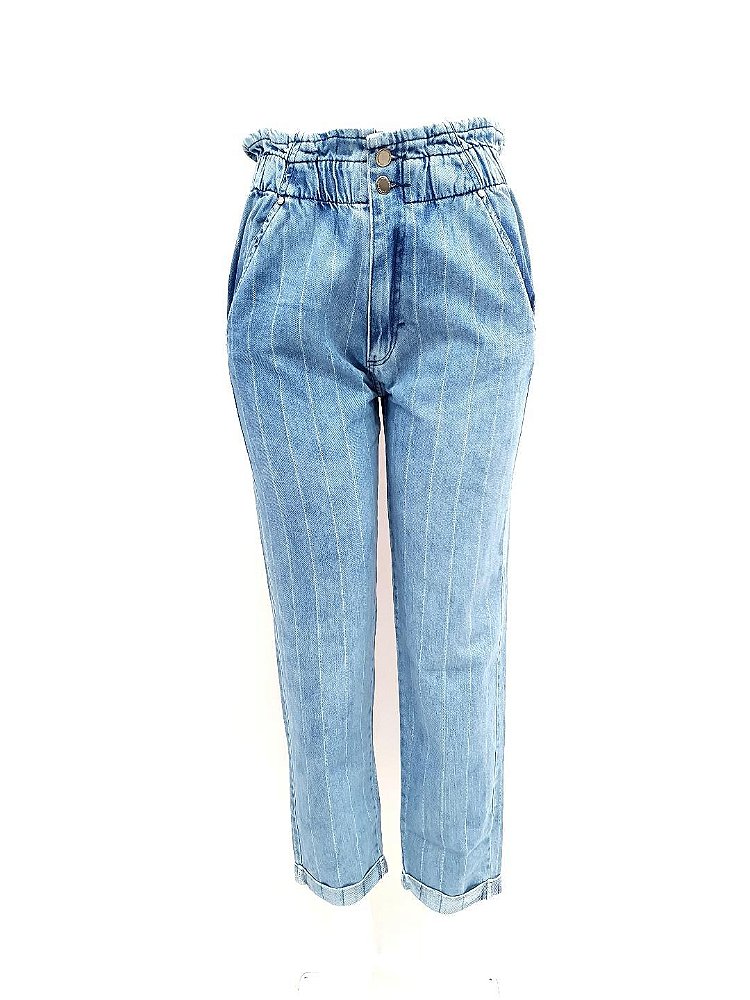 calça jeans risca de giz feminina