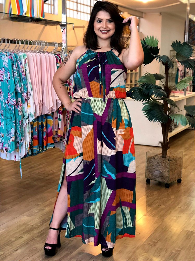 vestidos longos tamanhos grandes