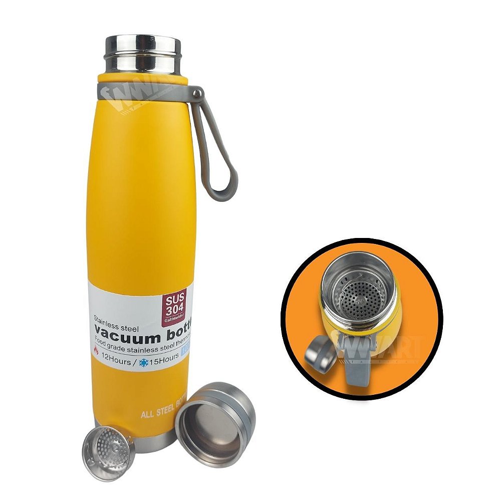 Garrafa Térmica Aço Inox Vacuum Bottle A1 1000ml - LOJA WWART