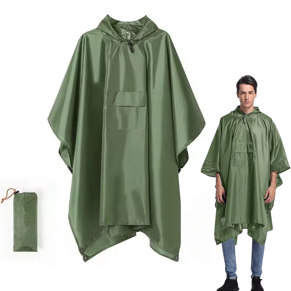 Poncho Militar Impermeável Ripstop 210T Multi-Uso - LOJA WWART
