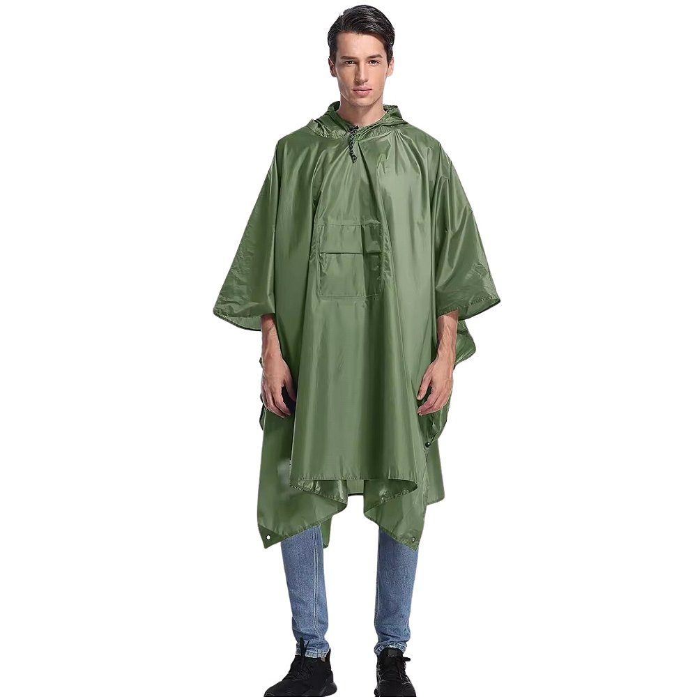 Poncho Militar Impermeável Ripstop 210T Multi-Uso - LOJA WWART