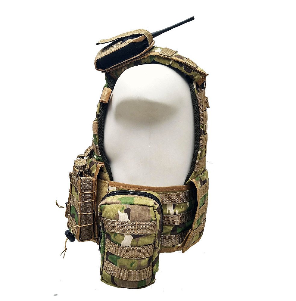 Plate Carrier Multicam - LOJA WWART - Tático Militar | Airsoft