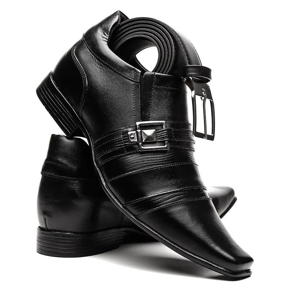sapato solado alto masculino