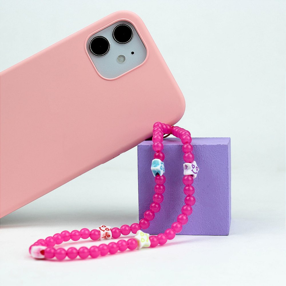 Strap para Celular Pink - 99Capas - 99capas - Capinhas e cases  personalizadas para celular