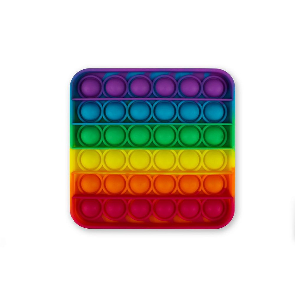 Pop It Arco-Íris Quadrado (12 cm x12 cm) - 99capas - Capinhas e cases  personalizadas para celular
