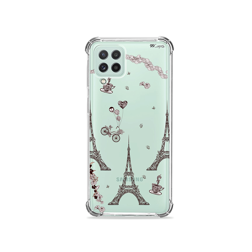 Capinha para Galaxy A22 4G - Paris - 99capas - Capinhas e cases  personalizadas para celular