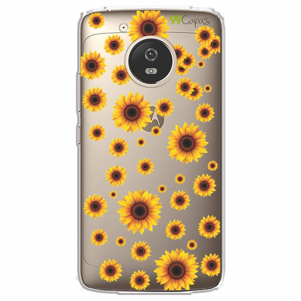 Capa Case Capinha para Moto G5 - Girassóis - 99capas - Capinhas e cases  personalizadas para celular