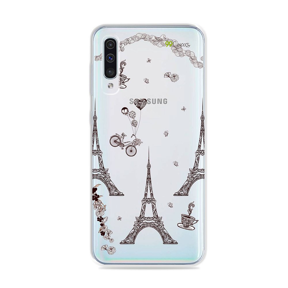 Capa para Galaxy A50 - Paris - 99capas - Capinhas e cases personalizadas  para celular