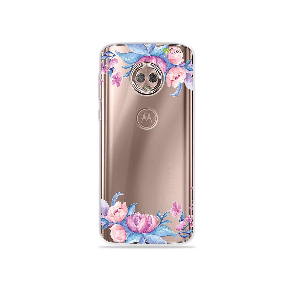 Capa para Moto G6 Plus - Bromélias - 99capas - Capinhas e cases  personalizadas para celular