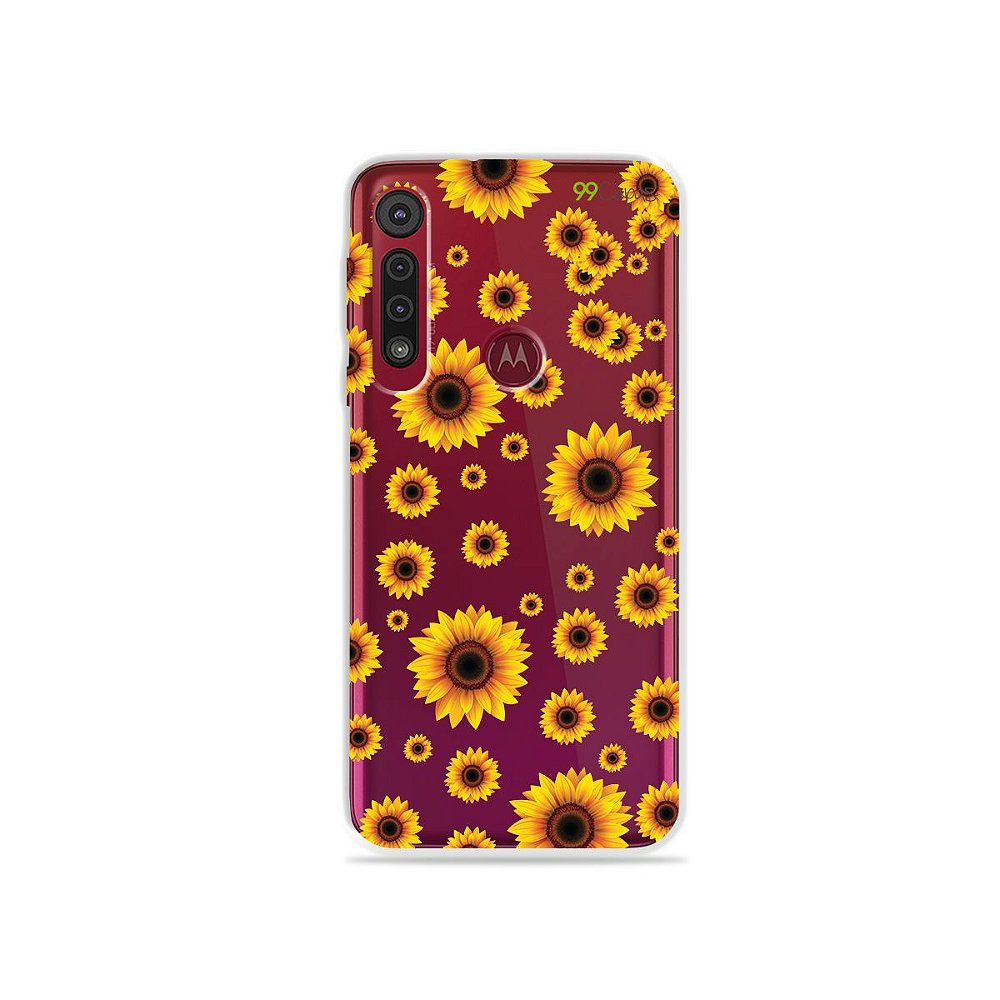 Capa para Moto G8 Play - Girassóis - 99capas - Capinhas e cases  personalizadas para celular