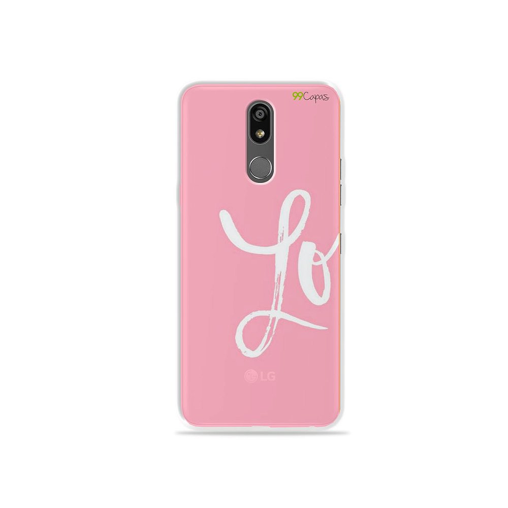 Capinha para LG K12 Plus - Love 1 - 99capas - Capinhas e cases  personalizadas para celular