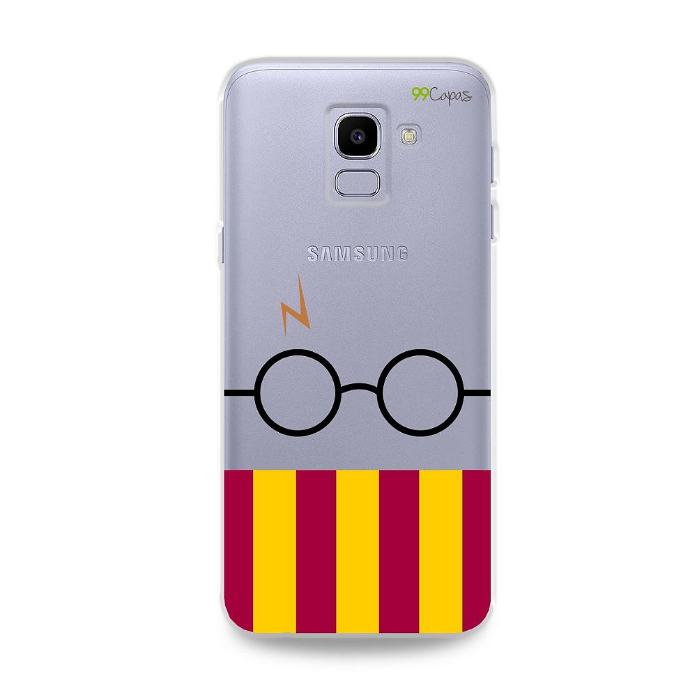 Capinha (transparente) para Galaxy J6 - H.P. - 99capas - Capinhas e cases  personalizadas para celular