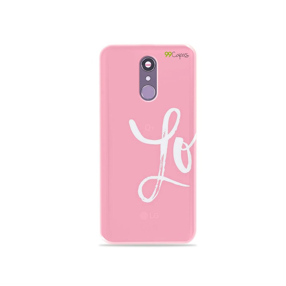 Capinha para LG Q7 - Love 1 - 99capas - Capinhas e cases personalizadas  para celular
