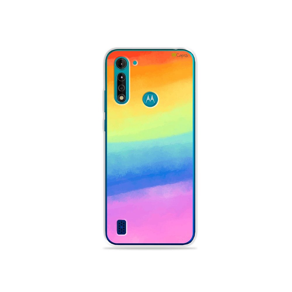 Capa para Moto G8 Power Lite - Rainbow - 99capas - Capinhas e cases  personalizadas para celular