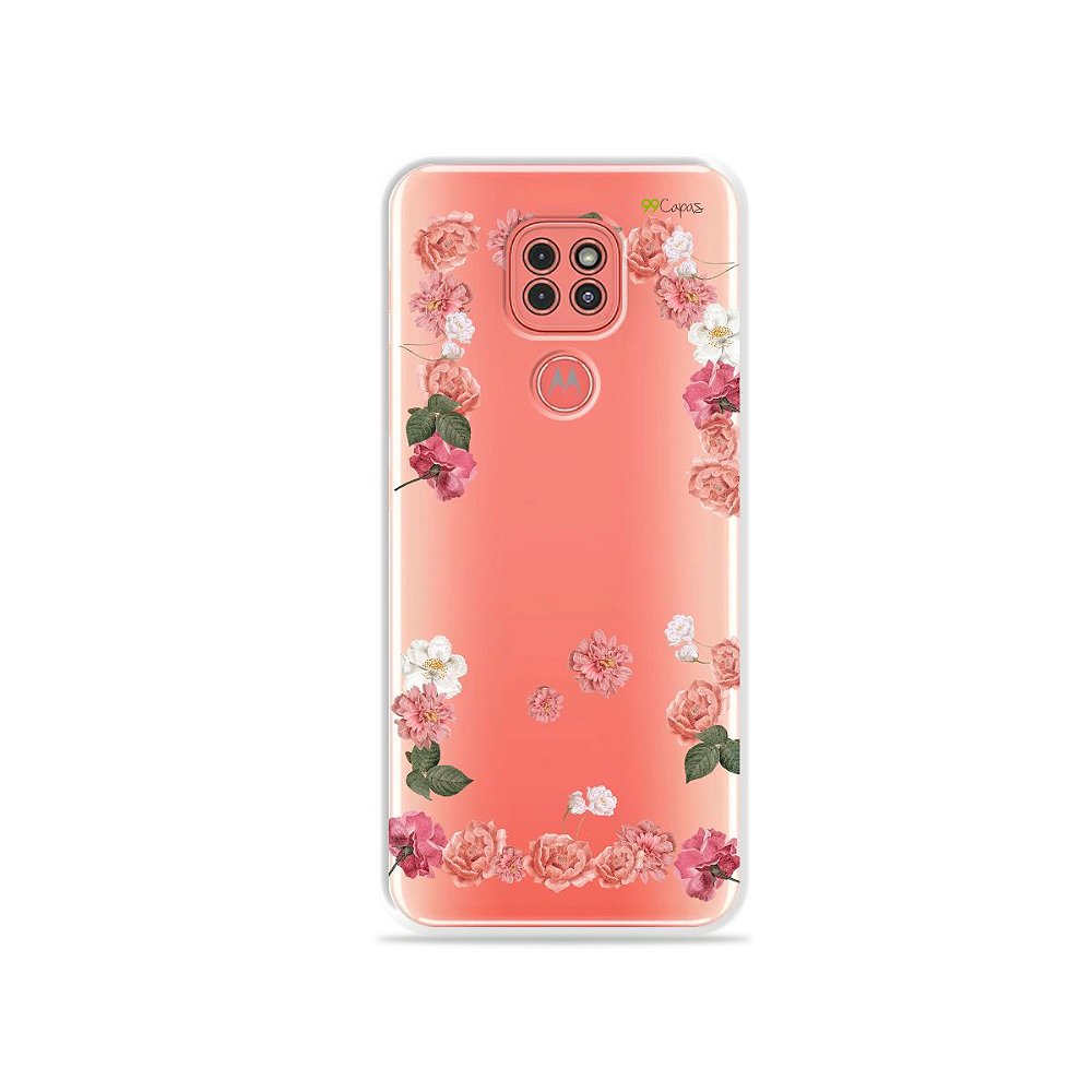 Capinha (Transparente) Pink Roses para Moto G9 Play - 99capas - Capinhas e  cases personalizadas para celular