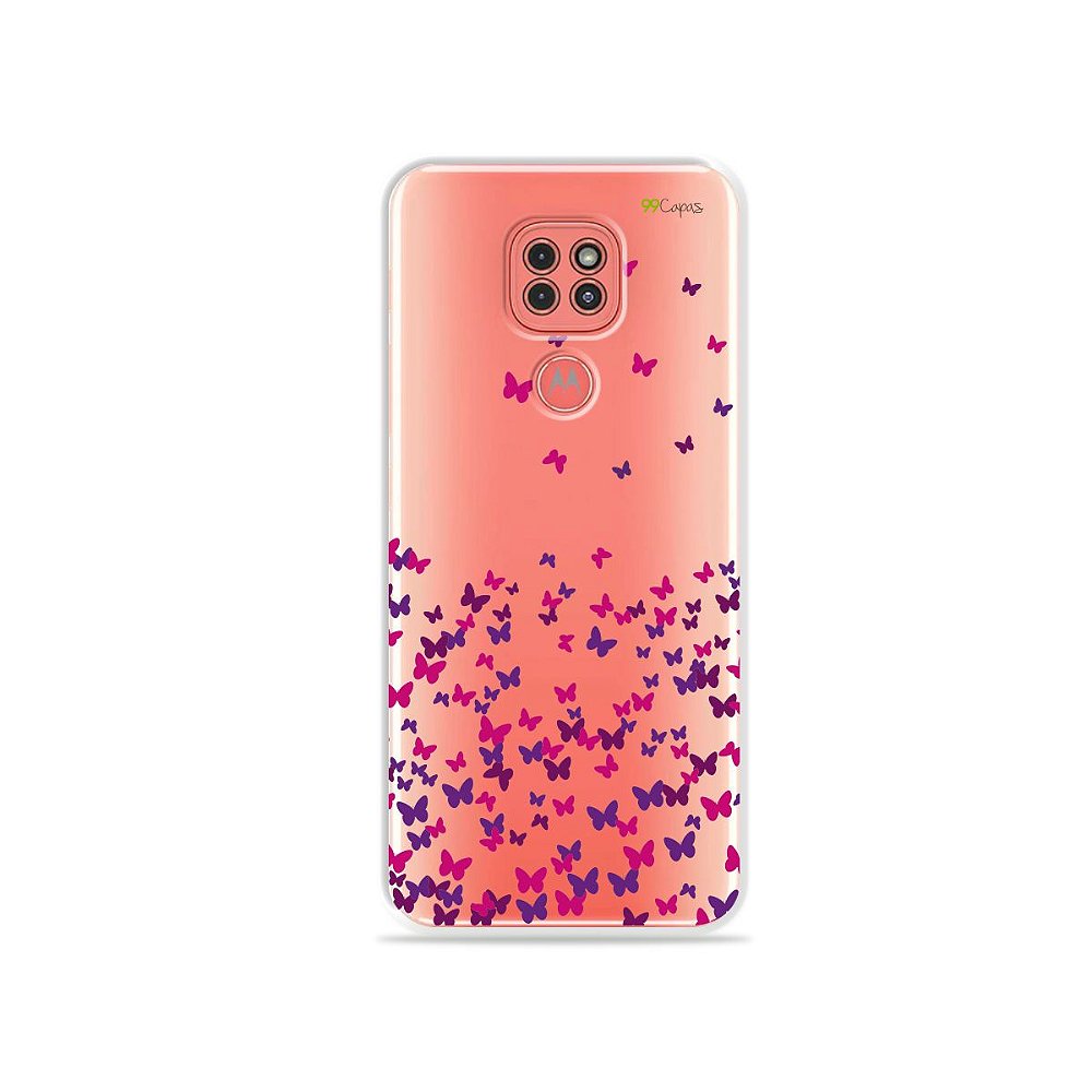 Capinha (Transparente) Borboletas Flutuantes para Moto G9 Play - 99capas -  Capinhas e cases personalizadas para celular