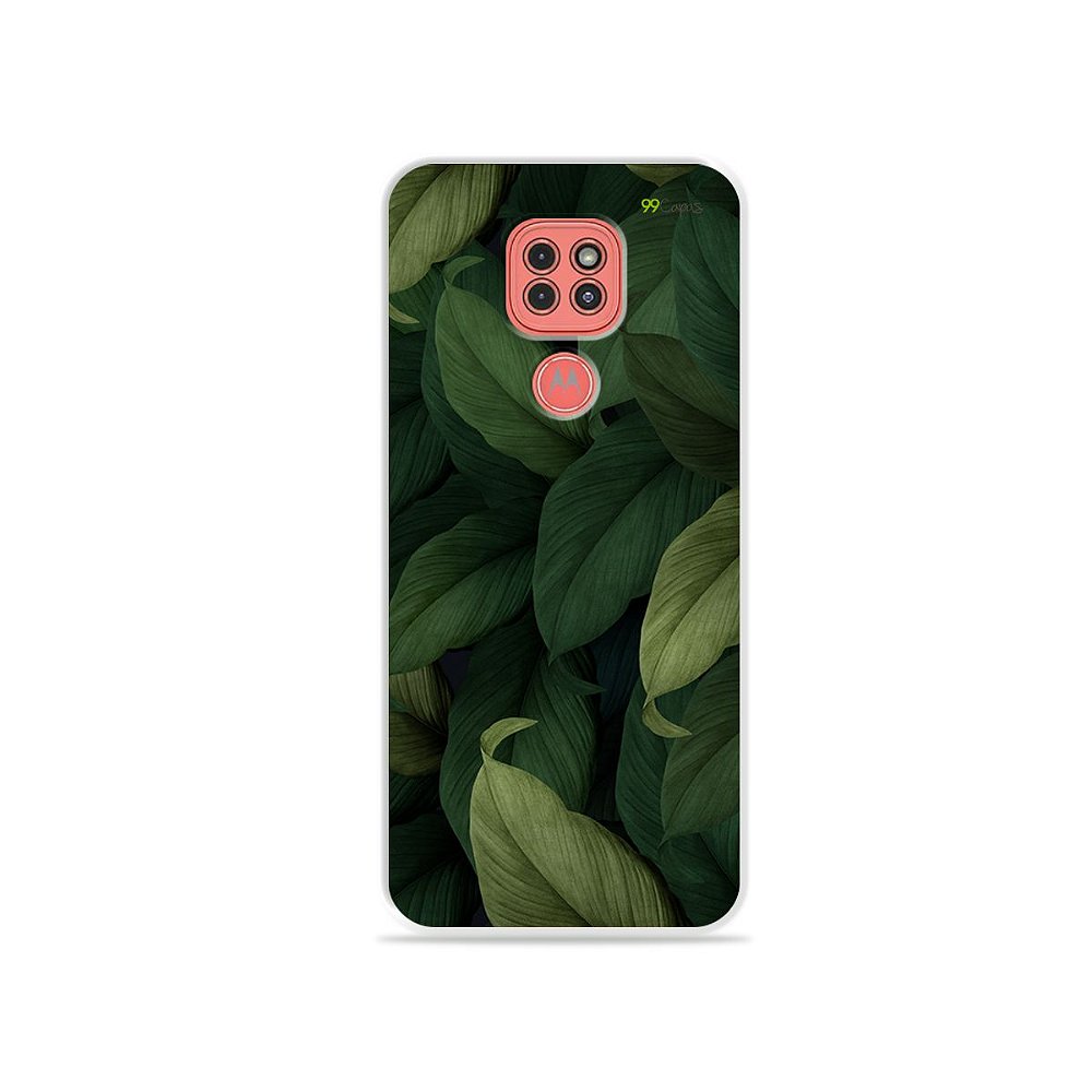 Capinha Folhas para Moto G9 Play - 99capas - Capinhas e cases  personalizadas para celular