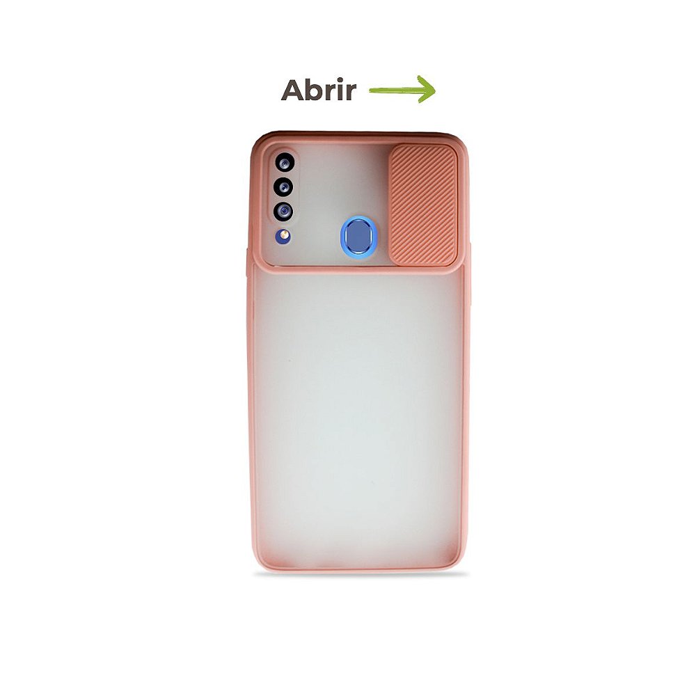 Capinha Soft Rosa com proteção de câmera para Galaxy A20s - 99Capas -  99capas - Capinhas e cases personalizadas para celular
