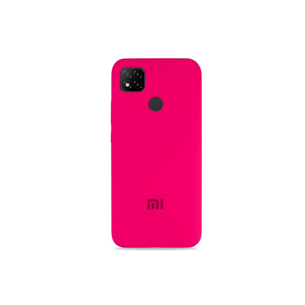 Capas de Telemóveis Capa Xiaomi Redmi 9C Silky Vermelho Capas de Telemóveis