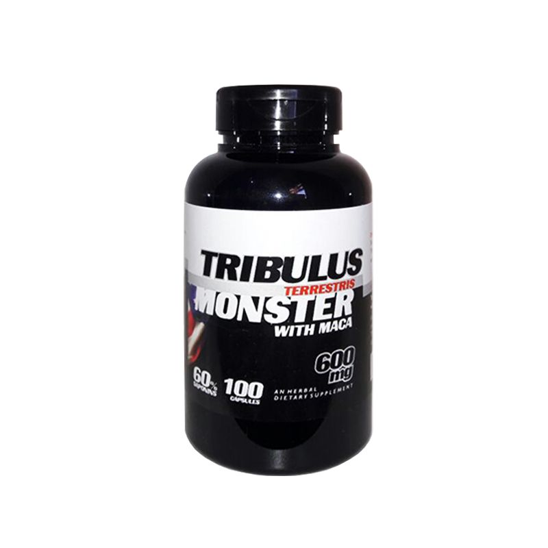 Tribulus Terrestris Monster With Maca 100 Cápsulas 600 mg Cia