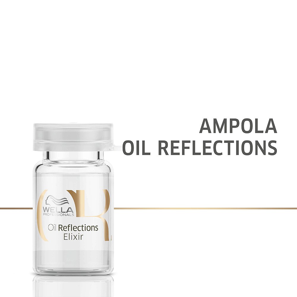 Kit Ampola Oil Reflections Elixir Sérum 10x6ml Wella Professionals