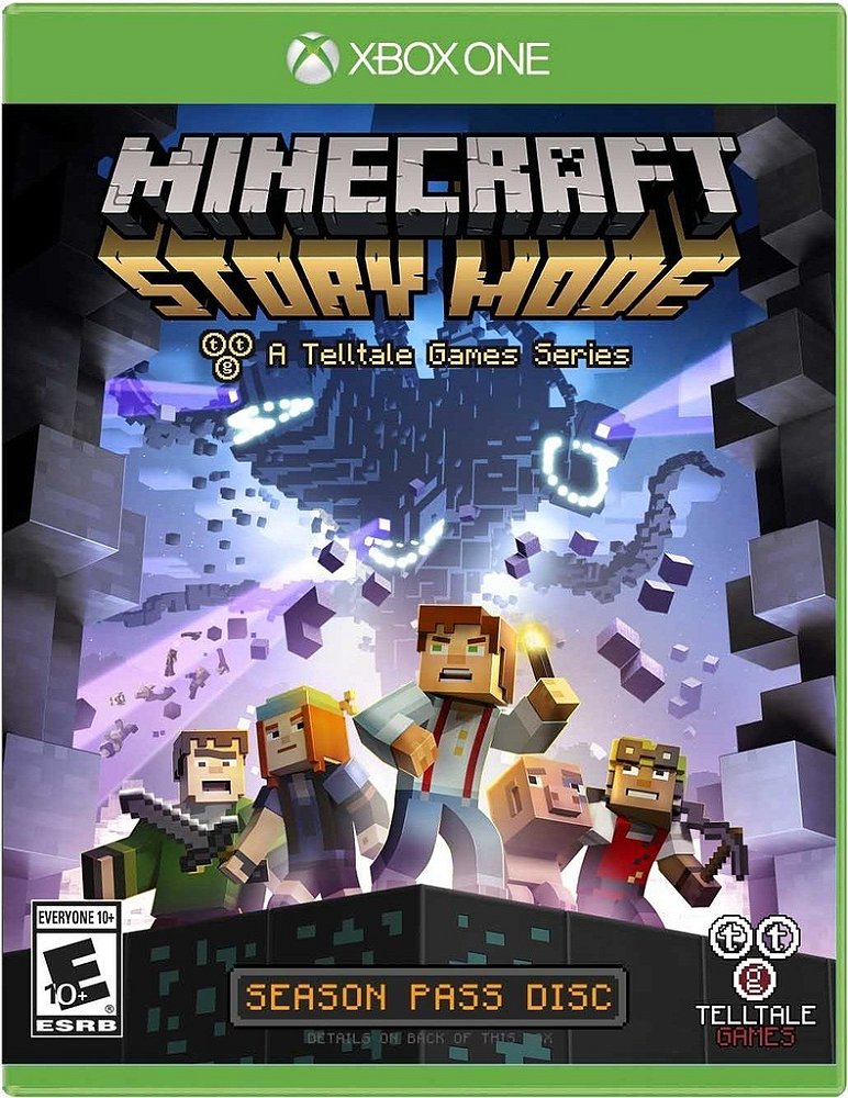 Minecraft: Story Mode - The Complete Adventure - Xbox One - Mídia Minecraft: Story Mode - The Complete Adventure - Xbox One - Mídia