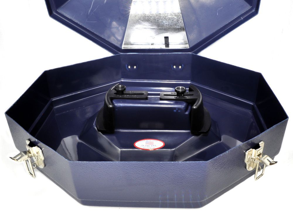 Case Azul Para Chapeu Aba 10 Hammer Plastics 10265 M02 Zona Country