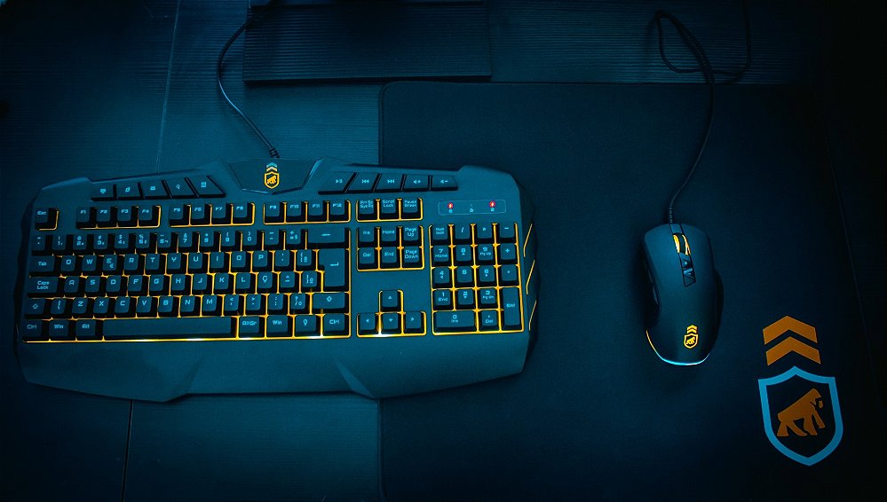 Teclado Gamer Tech Fury Gshield Gshield Capas para celular Películas Cabos e muito mais