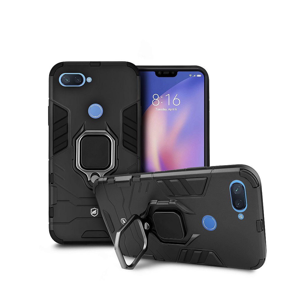 Capa Defender Black para Xiaomi Mi 8 Lite - Gshield - Capas para celular,  Películas, Cabos e muito mais