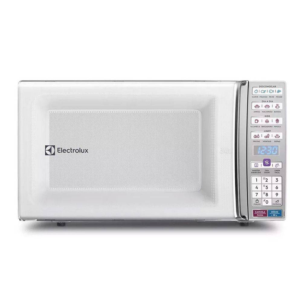 Microondas de Bancada MEO44 34L Branco Electrolux - Loja Belgrado