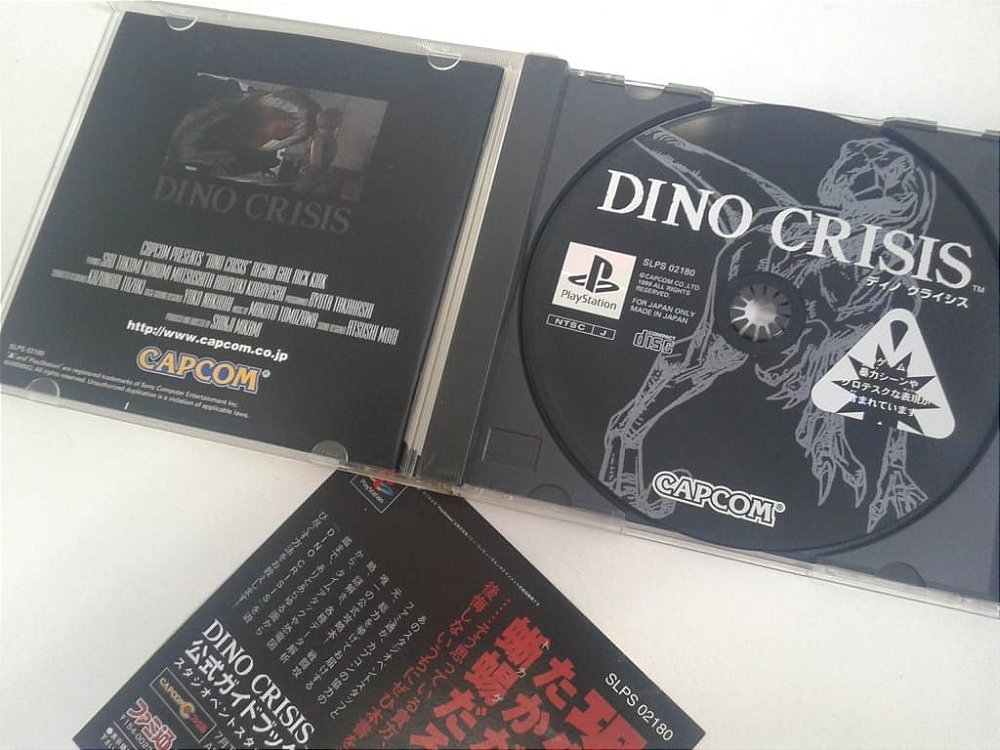 Game Para PS1 Dino Crisis NTSCJ Ploft Store + cultura