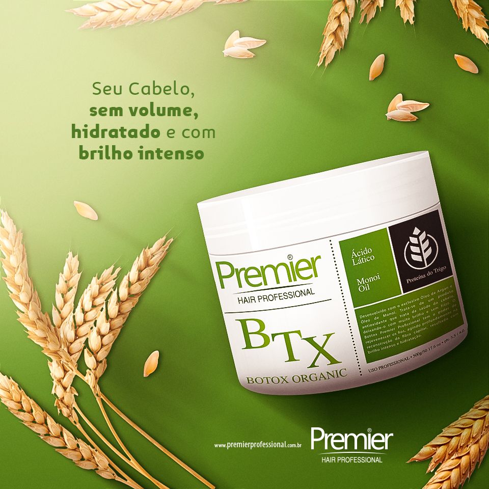 Premier Hair Botox Orgânico sem formol Loja de fábrica