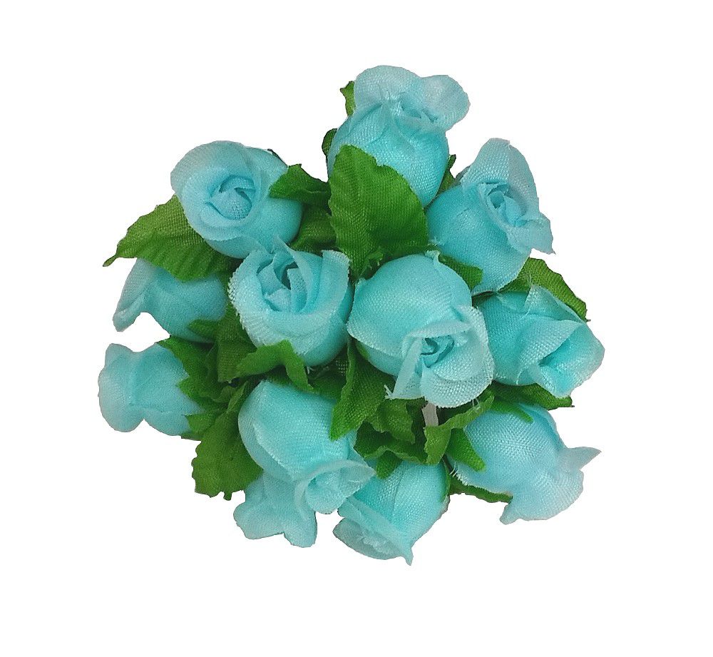144 mini rosinha artificial azul tiffany - Bebeca