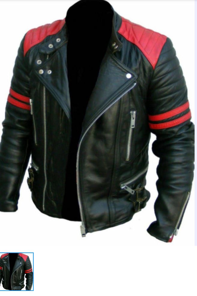 jaqueta de couro lorenzo