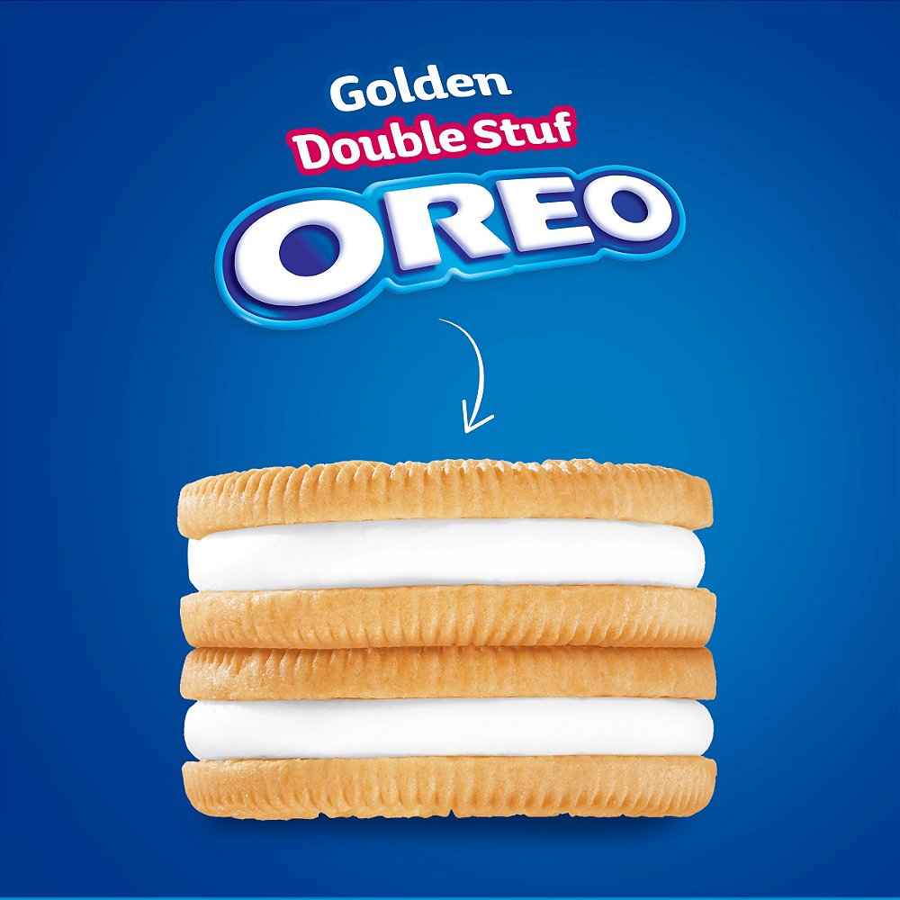 Nabisco Oreo Double Stuf Golden Sandwich Cookies Consumos Da Martina 6365