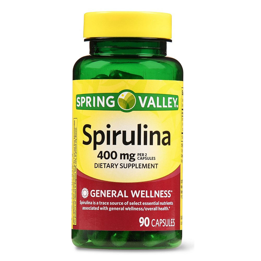 Spring Valley Spirulina Capsules Consumos da Martina