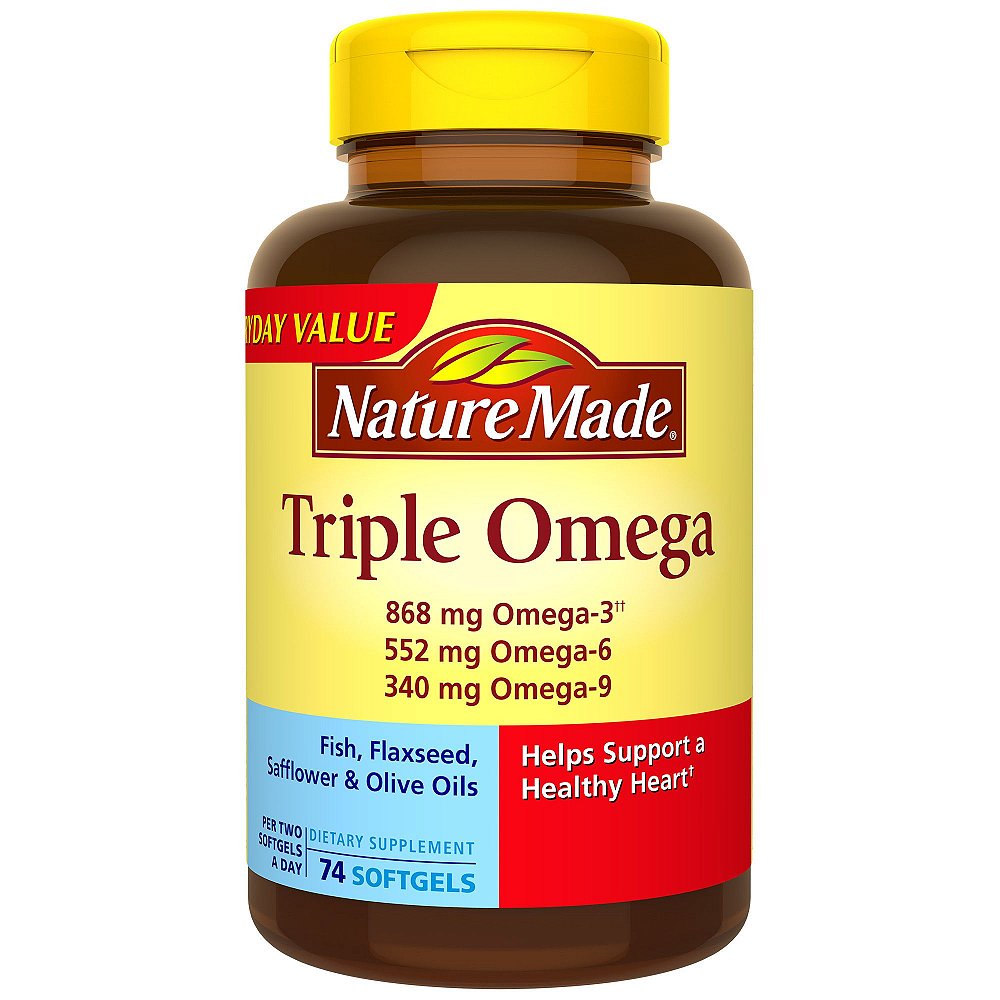 Nature Made Triple Omega 369 Two a Day Softgels Consumos da Martina