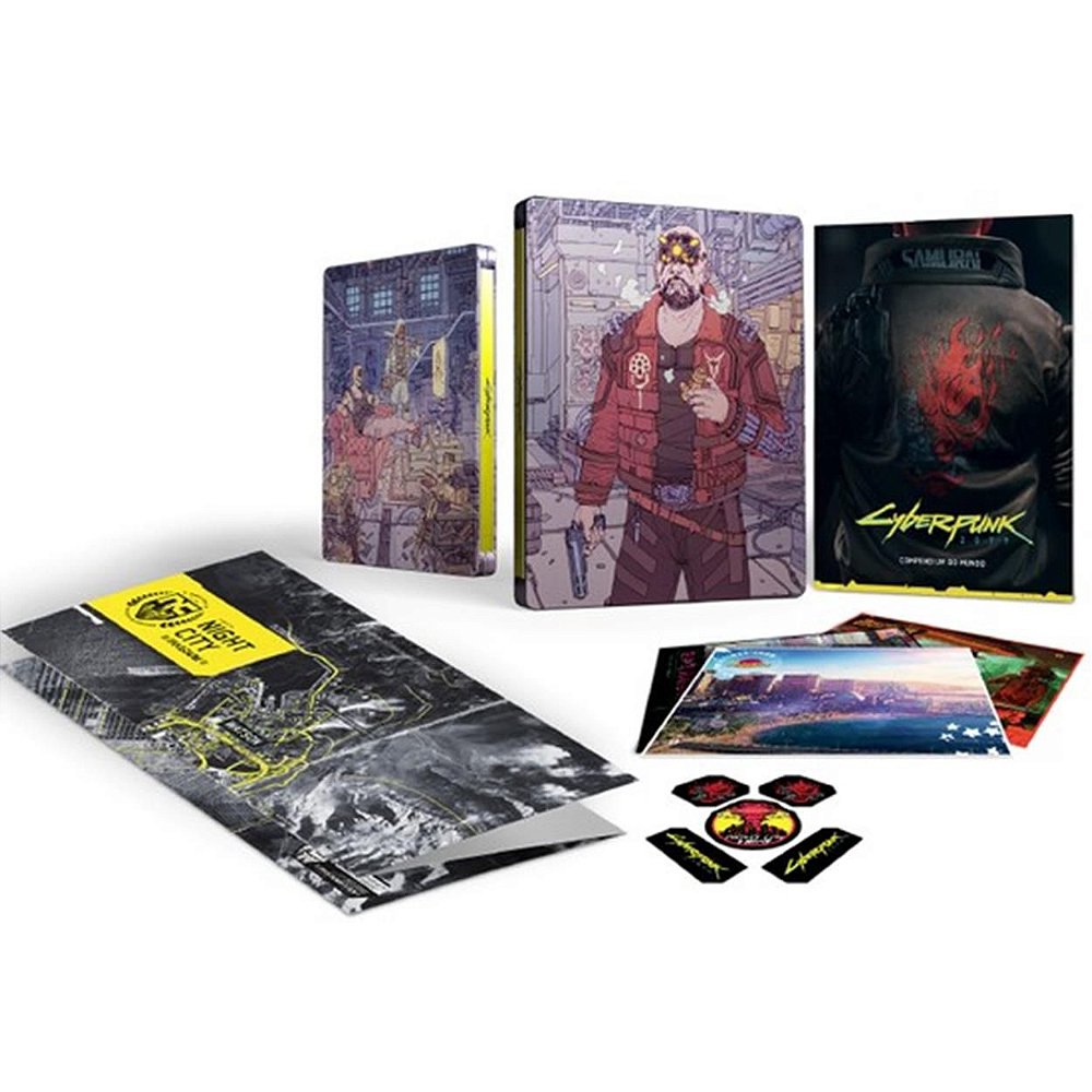 Cyberpunk 2077 Edição Steelbook Maelstrom - PS4 / PS5 - Xande A Lenda ...