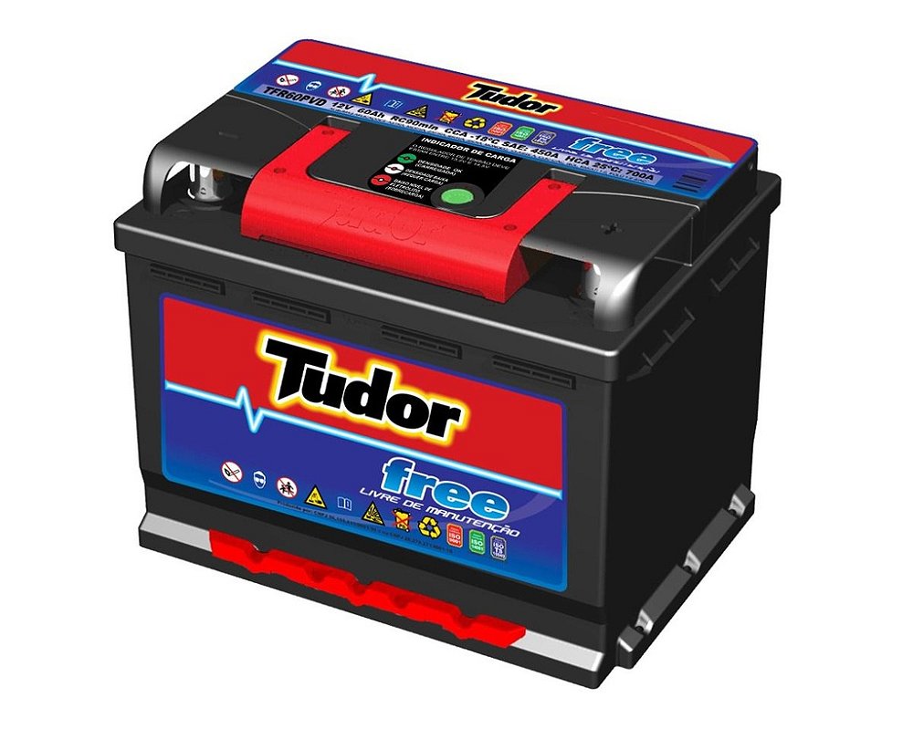 Bateria+Tudor+60Ah - Bateria Moura
