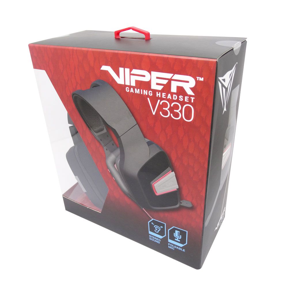 Headset Patriot Viper Gaming V330 Stereo PS4 Xbox One PC GBinfo