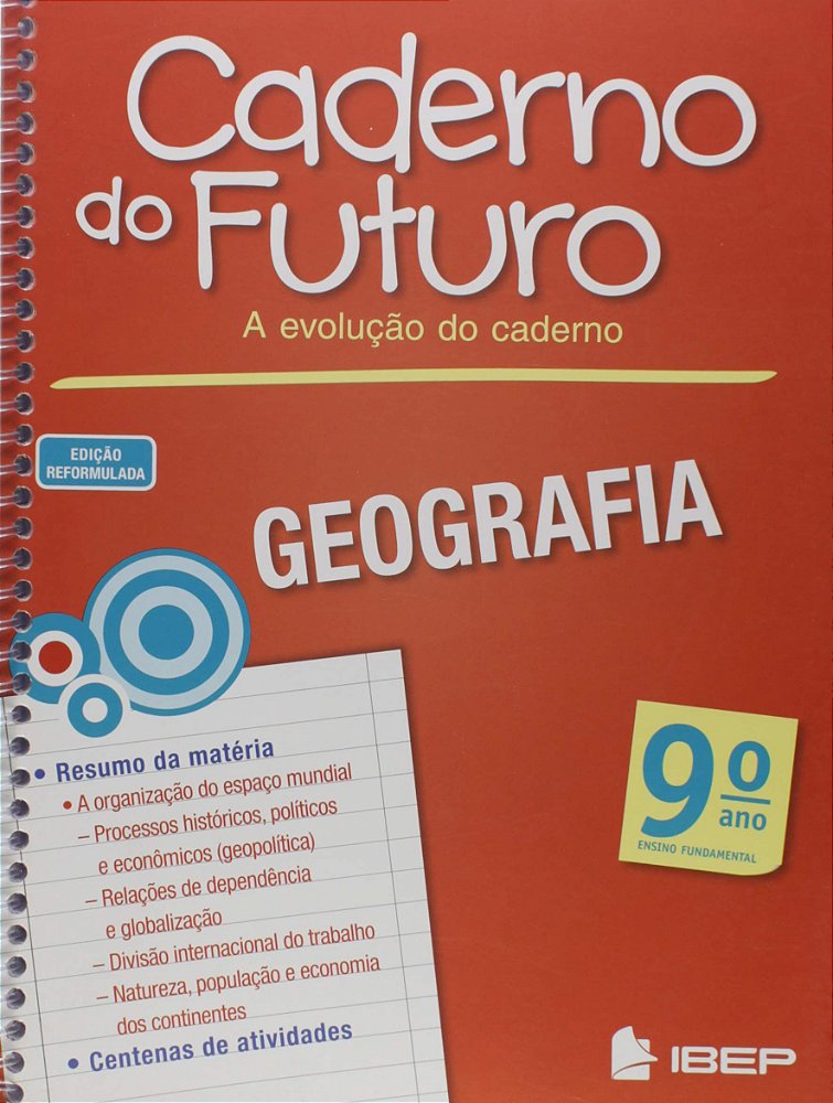 CADERNO DO FUTURO GEOGRAFIA 9 ANO - d3 Educacional - Loja On line