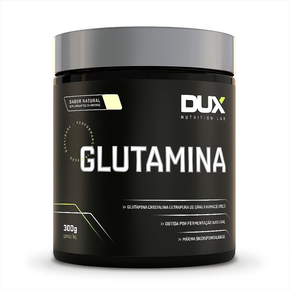 L-glutamine Pure Glutamina 300g - Dux Nutrition - Boa Forma Shop  Suplementos Ribeirão Preto