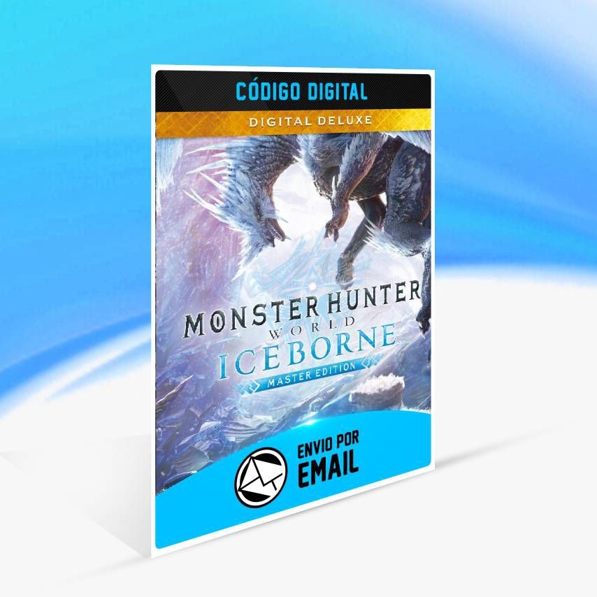 Monster Hunter World Iceborne Ed Master Digital Deluxe Xbox One Codigo 25 Digitos Sn Games