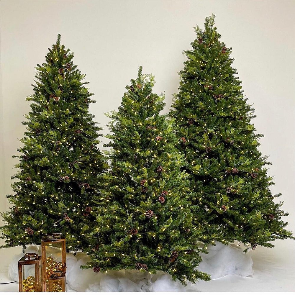 Árvore de natal pré-montada 2,40 m altura - kasa 57 Árvore de natal pré-montada 2,40 m altura - kasa 57