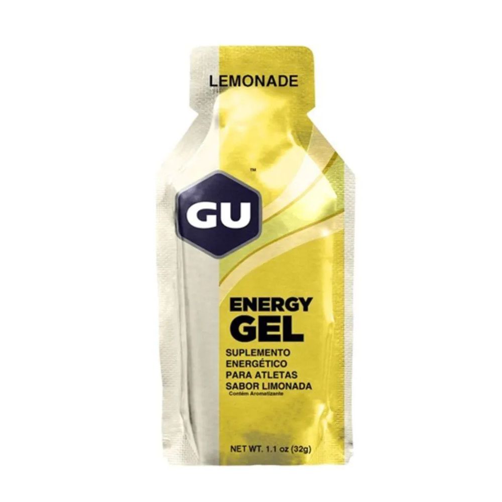 GU Energy Gel Limonada Caixa 24 Sachês GU Os Melhores Suplementos