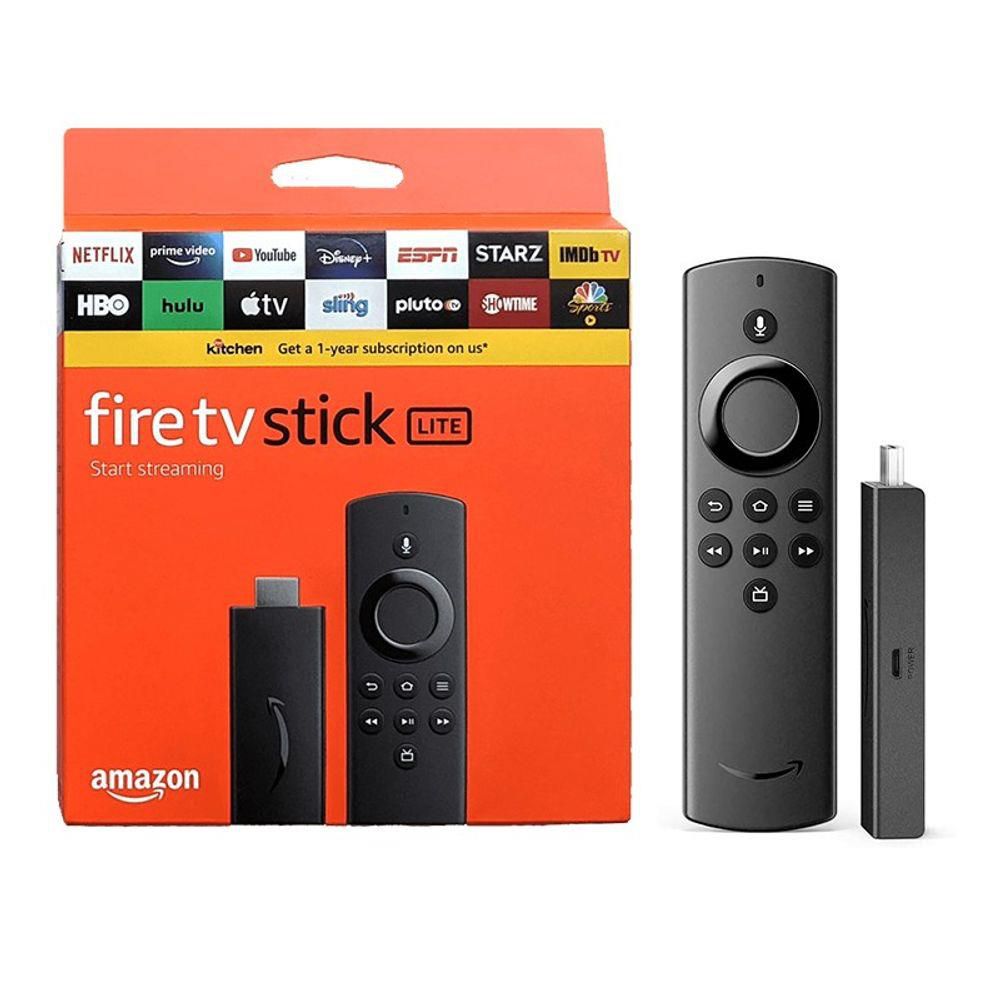 Streaming Player Amazon Fire TV Stick Lite - Preto (B07ZZVWB4L) - Intervia  Online - 43-99867-4716 / Loja Informática - Pc Gamer - Assistência técnica