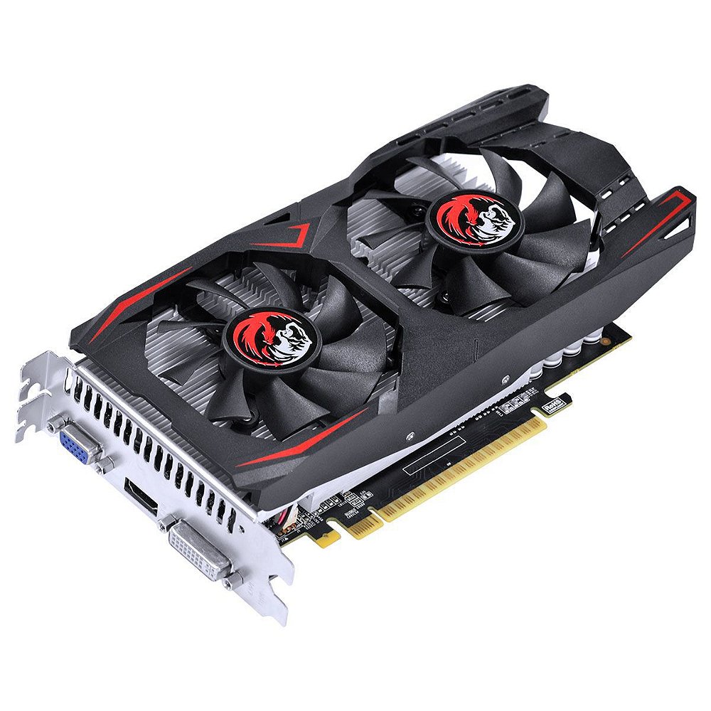 Placa De Video Nvidia Geforce Gts 450 2gb Gddr5 128 Bits Dual Fan Pa45012802g5 Intervia 